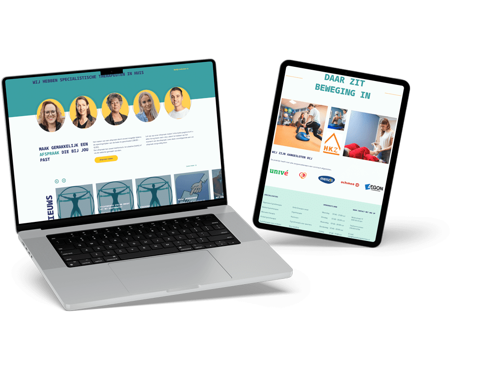 Website laten maken voor de gezondheidszorg